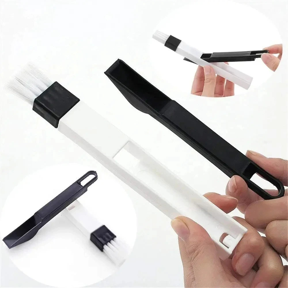 Window Track Cleaner Window Groove Cleaning Brush Tools Set for Door Groove Sliding Door Track Crevice Household Clean Tool