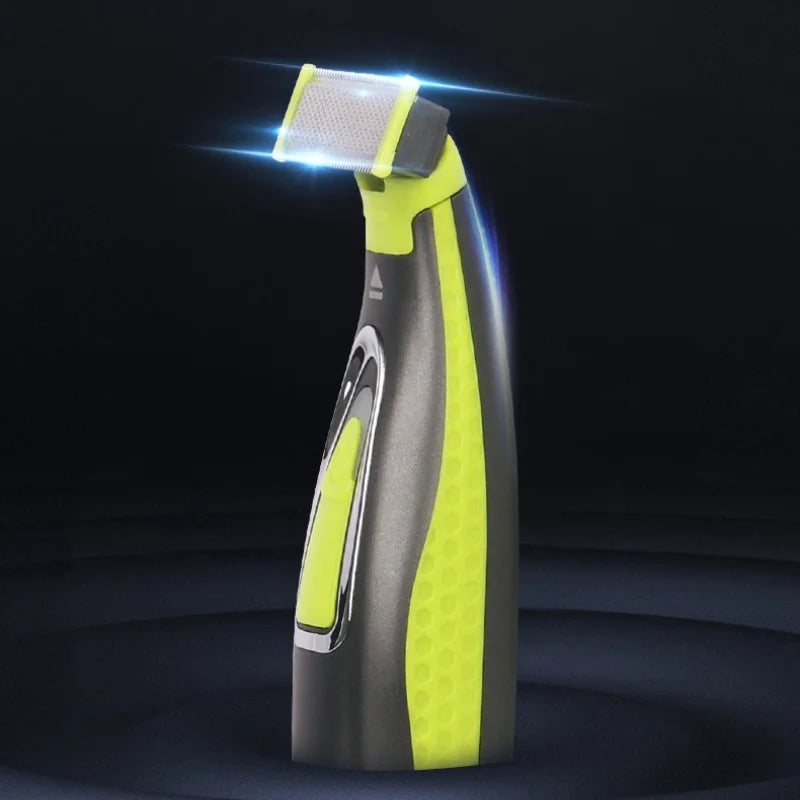 MLG 1pcs replacement head/1box USB rechargeable waterproof electric shaver beard shaver body trimmer men's shaver hair