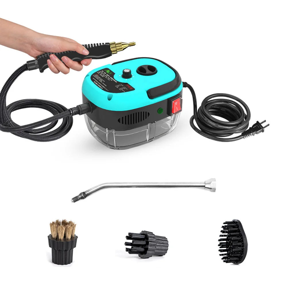 Steam Cleaner High Pressure Air Conditioner Cleaner for Home Kitchen 2500W Handheld Cleaning Machine Steam Cleaner for Car Auto