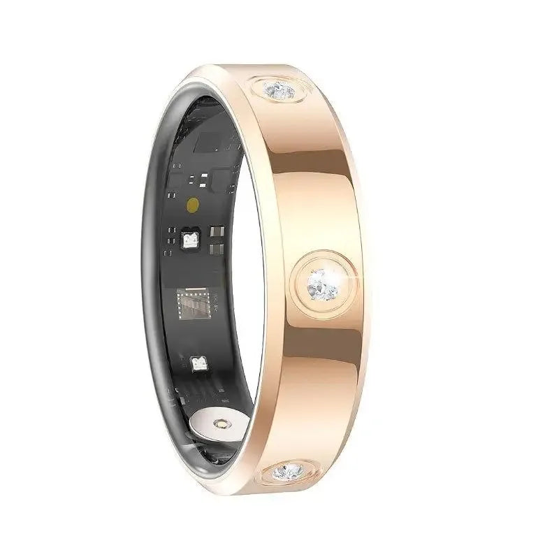 For Xiaomi Smart Ring Women Men Super Narrow Heart Rate Health Stress Measurement Monitor HR01 Waterproof Fashion Ring New