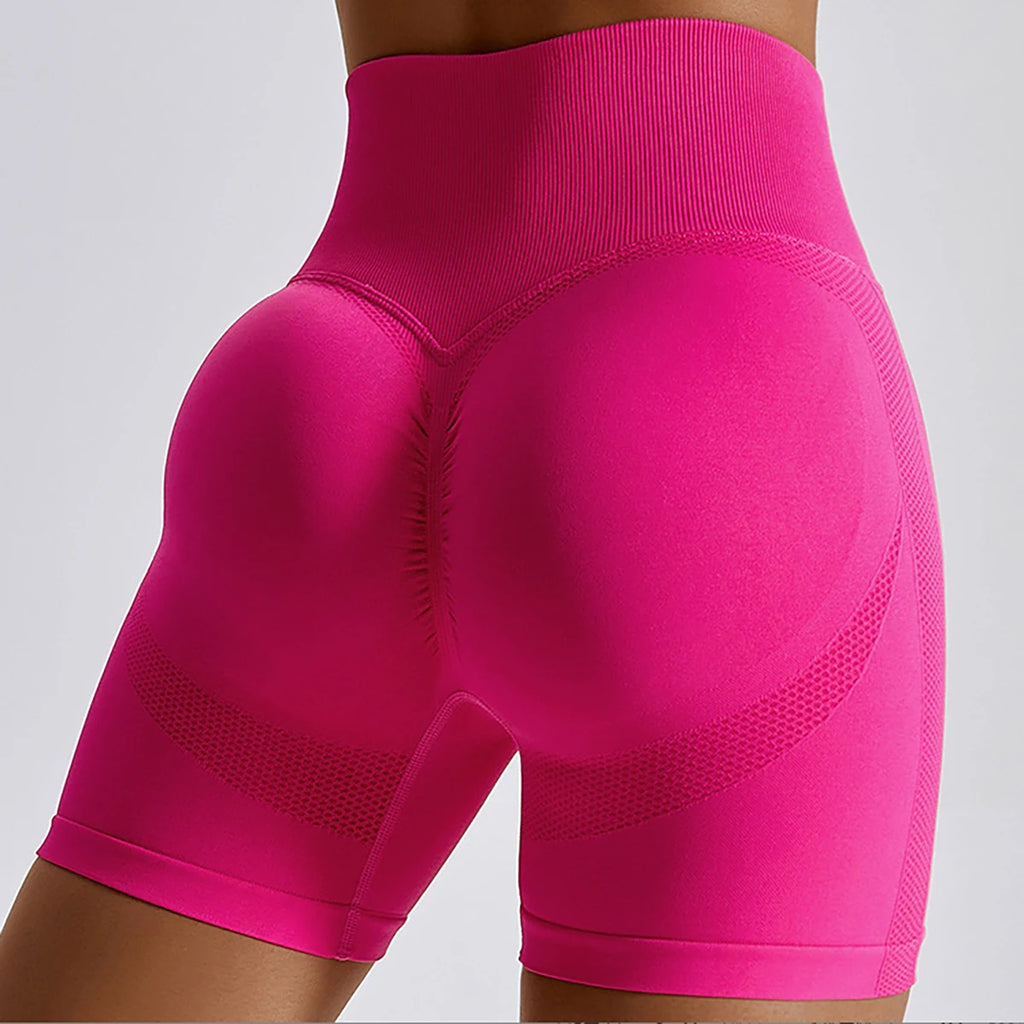 Women Shorts Seamless Sports Shorts For Women Cycling Jogging Fitness High Waist Push Up Gym Shorts Leggings Women Yoga Clothing