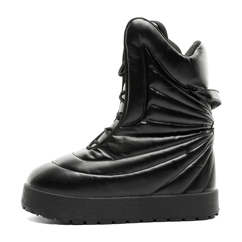 men boots 2025 New Winter Slippers Warm Men Shoes Waterproof Non-Slip Plush Sneakers Male tenis shoes Boots Men Sneakers Winte