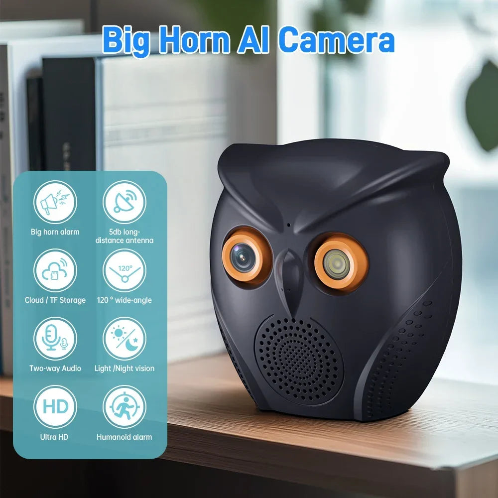 5MP Wifi indoor Security Camera icsee 5mp Human detection Wireless CCTV Video Surveillance Camera Home Smart Baby Monitor Camera