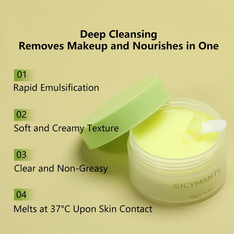This Gentle Cleansing Balm Has A Refreshing Fruity Scent Emulsifies Instantly Is Non Greasy And Effectively Removes Makeup