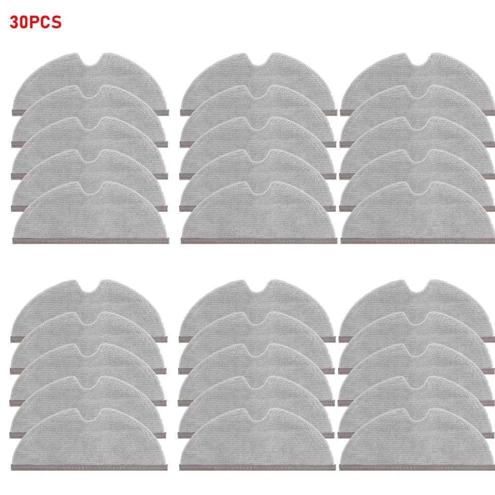 Mopping Cloths Replacement Parts for Xiaomi Roborock Q5 Pro/Q5 Pro+/Q8 Max/Q8 Max+ Vacuum Cleaner Accessorie Washable Mop