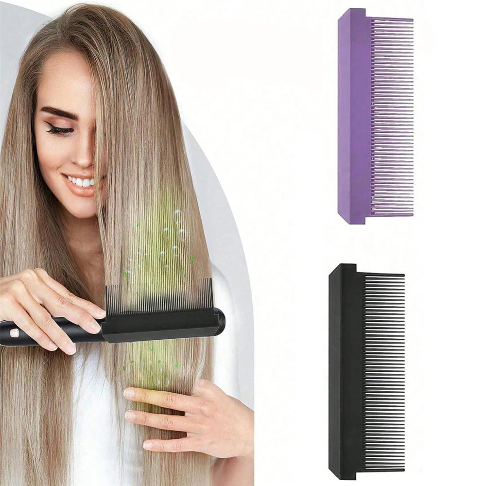 1pc Straightening Comb For Hair Flat Comb For Great Tresses Hair Straightener For Knotty Hair Styling Comb Hair Comb