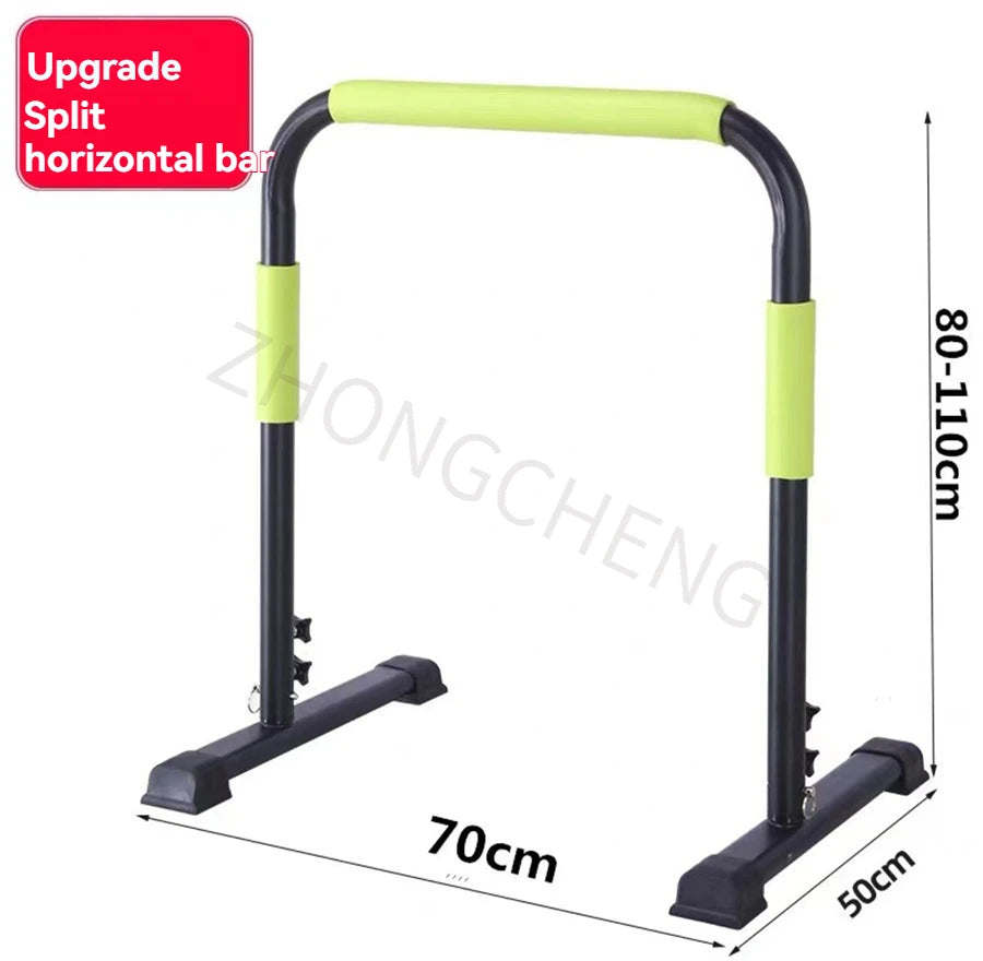 Split Parallel Bars Indoor Household Single Parallel Bars Arm Flexion and Extension Pull-ups with Adjustable Upward Height
