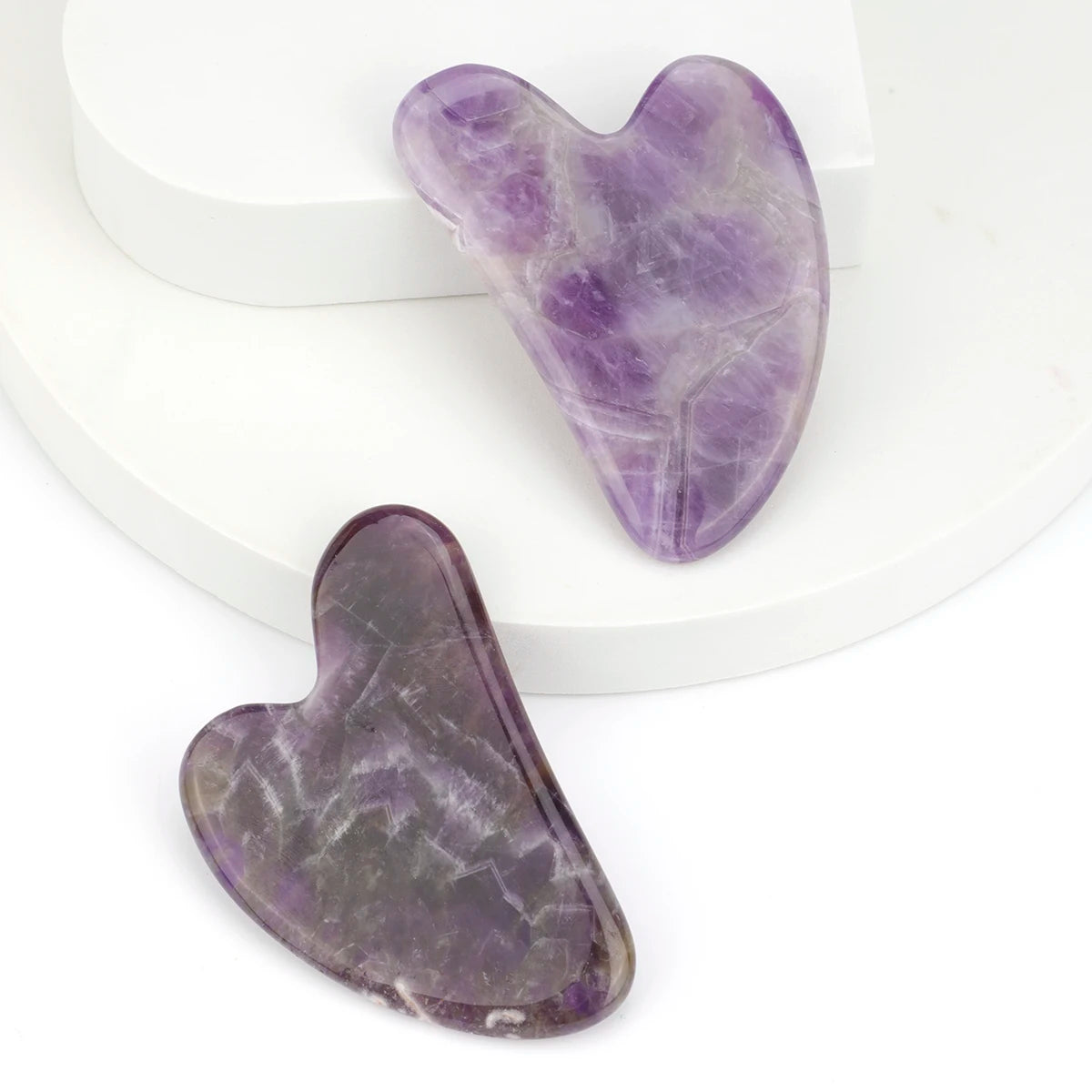 Guasha Massage Natural Stone Jade Scraper Facial Gua Sha SPA  Neck Massager for Face Lifting Wrinkle Remover Beauty Healty Tool