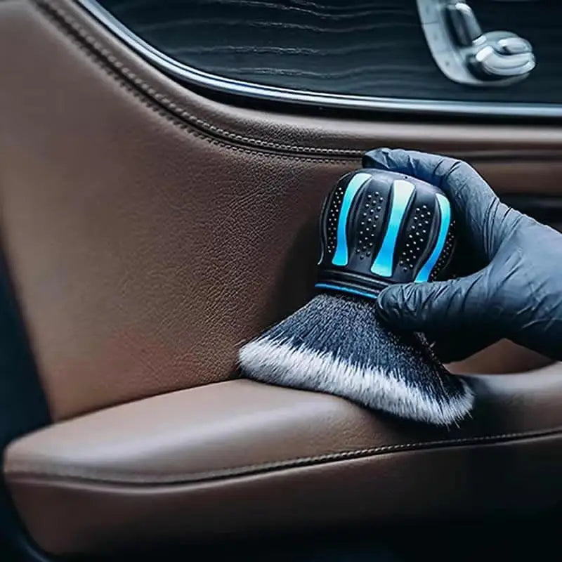 1pcs Car Cleaning Tools Small Multi-Purpose Detailing Brush Soft Bristles For Dusting Or Scrubbing Interior & Delicate Surfaces