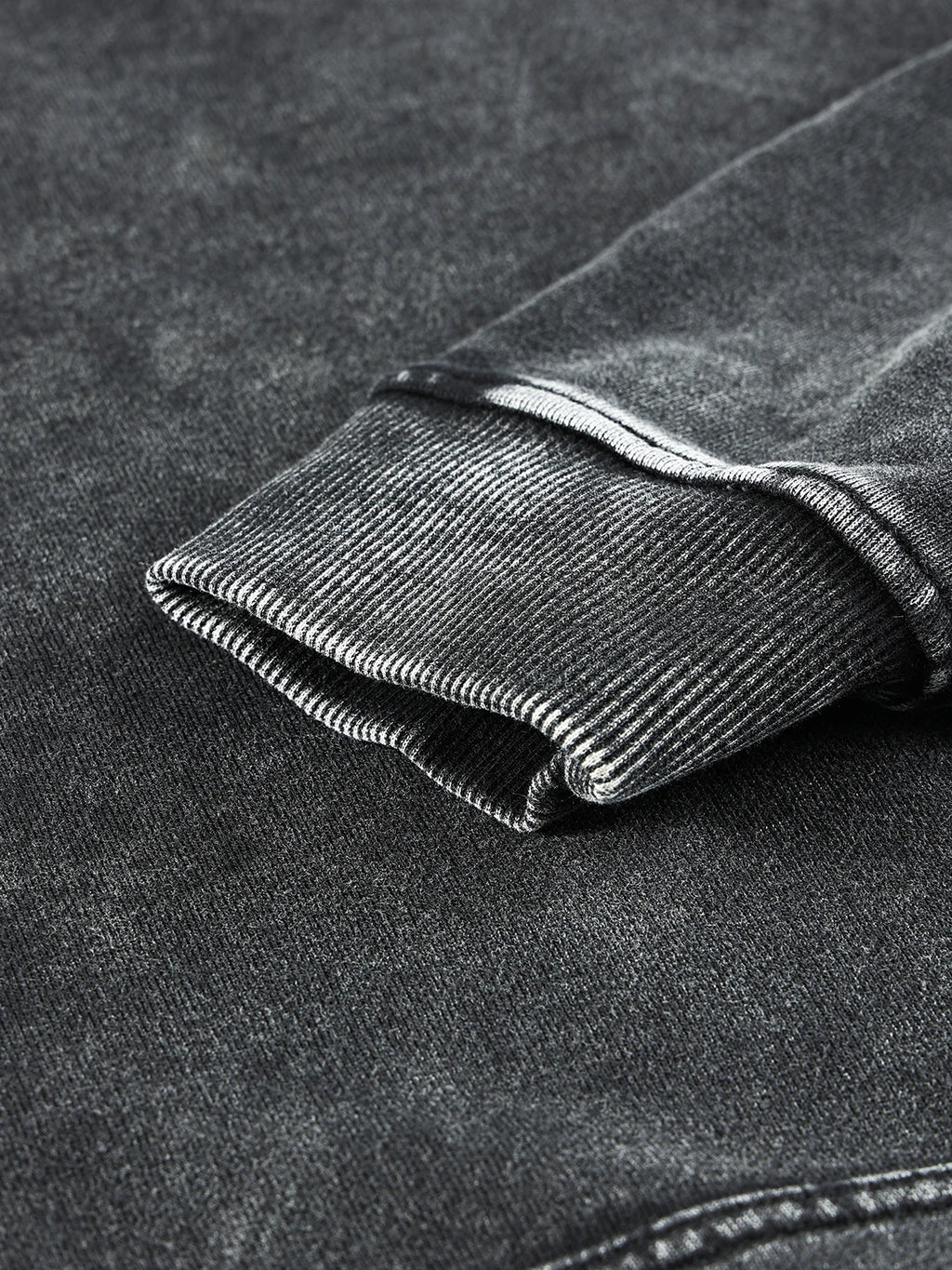 100% Cotton Men's Clothing Vintage Black Acid Wash Hoodies Men Women Oversized Hip Hop Sweatshirts Casual Pullover Y2K Clothes