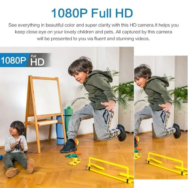 1080P Wireless Mini Camera WiFi Security Camera with Night Vision Motion Detection Video Cam Smart Home Detect Camcorder