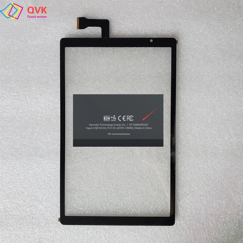 10.1 inch Black For Hyundai Hytab Plus 10WB2 Tablet PC Capacitive Touch Screen Digitizer Sensor External Glass Panel
