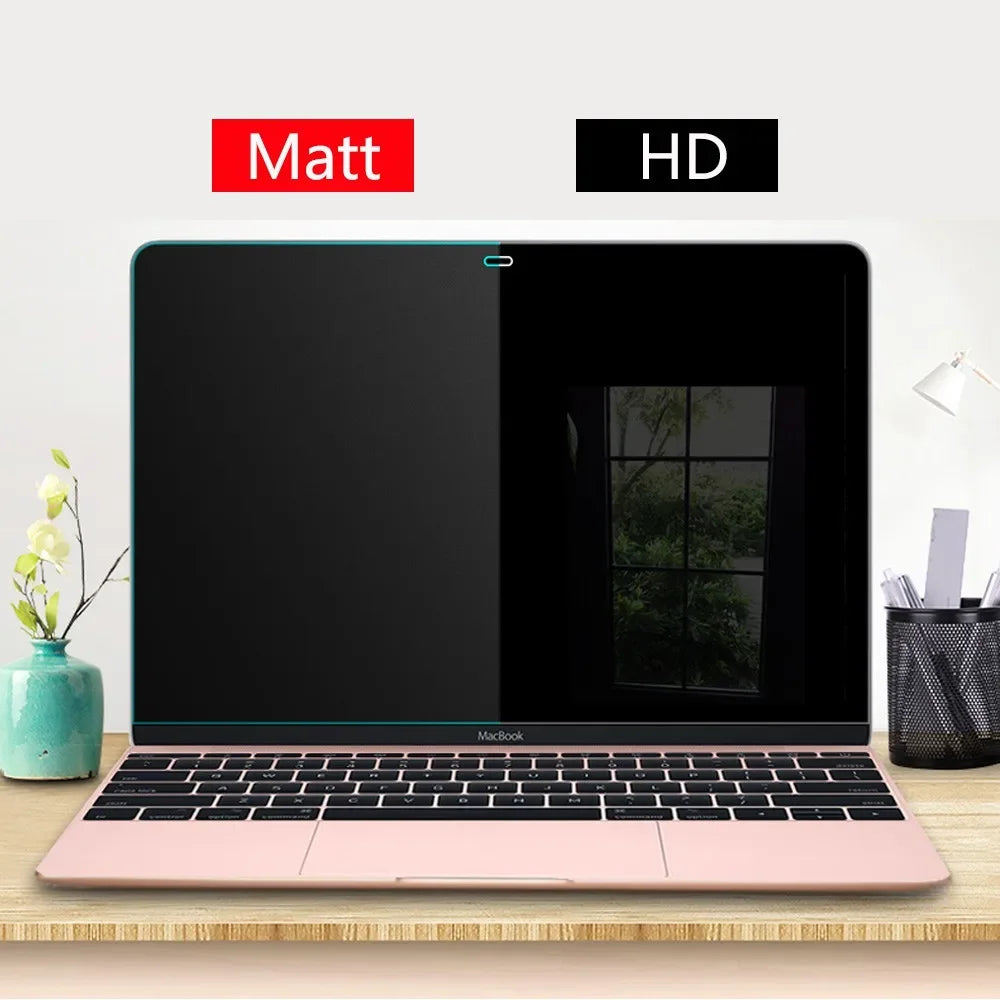 Matte Screen Protector for 2023 MacBook Air 15 A2941 13.6 M2 A2681 Pro 13 14 16 M1 chip A2338 Plastic Screen Film Sticker A2337