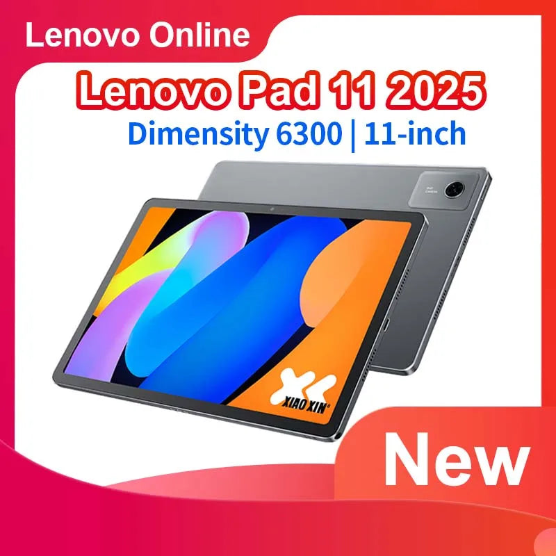 Lenovo Xiaoxin Tablet 11 MediaTek Dimensity 6300 11 inch 2.5K Eye-protecting Screen 2560*1600 Resolution 90Hz 7040mAh WiFi