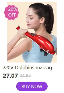 Four-head powerful multifunctional vigorous king massager, neck, waist and legs, whole body household electric massage stick