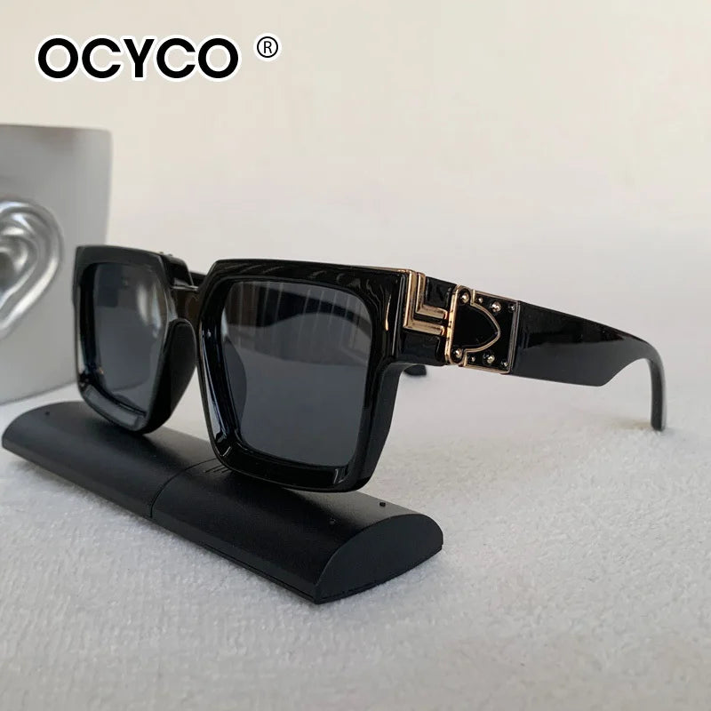 Classic Square Sunglasses Men Women Luxury Brand Designern Eyeglasses Luxury Retro High Quality Shades Eyewear UV400