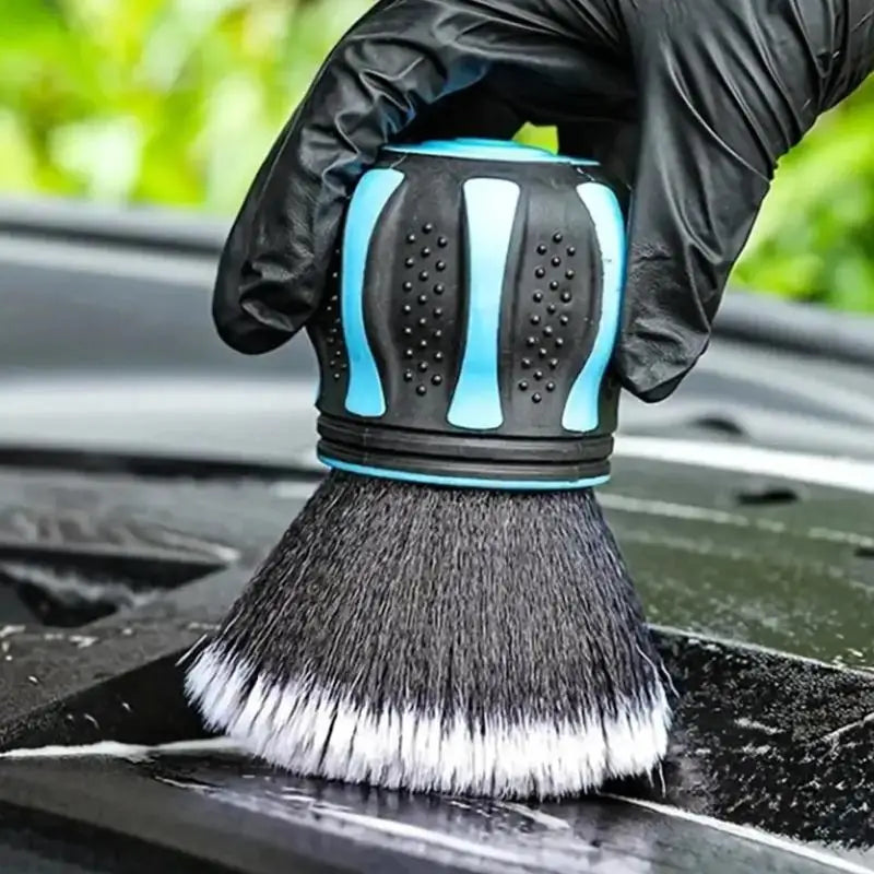 1pcs Car Cleaning Tools Small Multi-Purpose Detailing Brush Soft Bristles For Dusting Or Scrubbing Interior & Delicate Surfaces