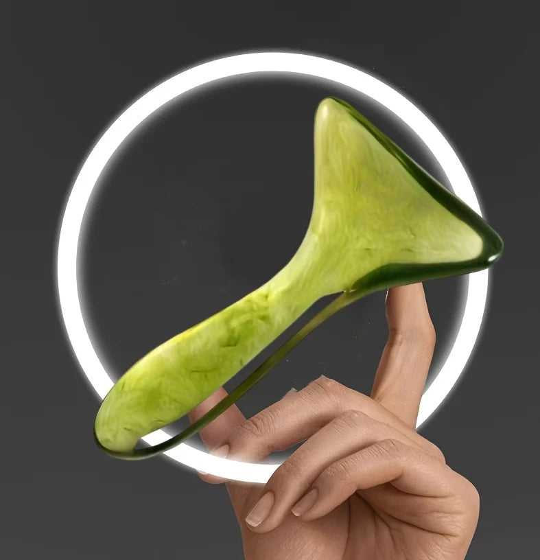 Gua sha facial tool, gua sha massage tool, lymphatic detoxification massage gua sha board for face, eyes, neck, body