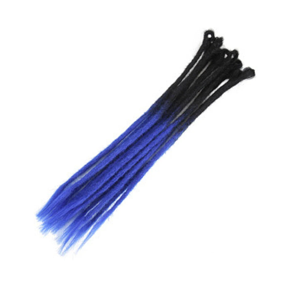 Synthetic Handmade Dreadlocks Crochet Braids Hair Extensions For Black Women Colored Dreadlocks Hair  Faux Locs braiding Hair