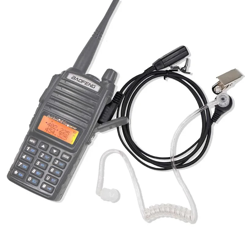 Headset Acoustic For QuanSheng UV5R Plus UV-K5 UV-K6 Baofeng Walkie Talkie UV5R UV-13 Pro UV17 Plus Air Tube Earpiece UV82 UV-21