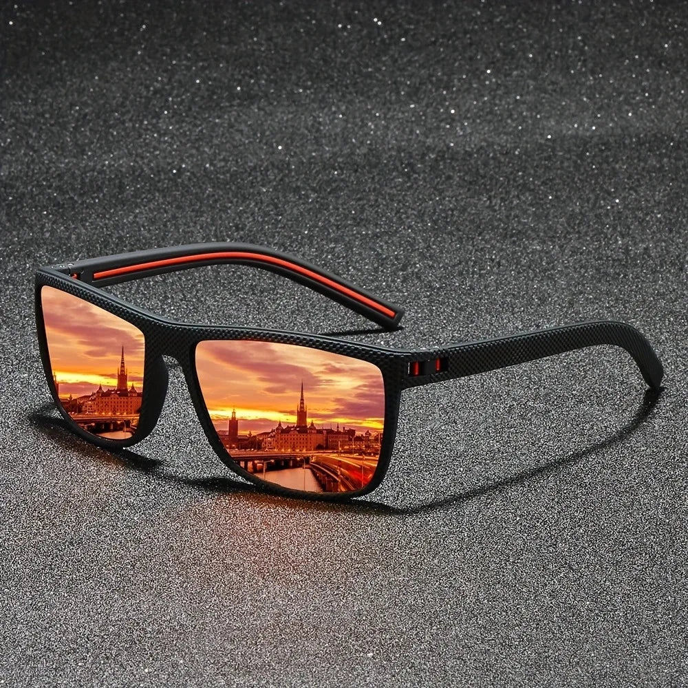 2025 New Retro Sports Sunglasses UV400 - Lightweight Wrap-Around Unisex w/ Full-Cover Lens for Cycling, Running & Hiking