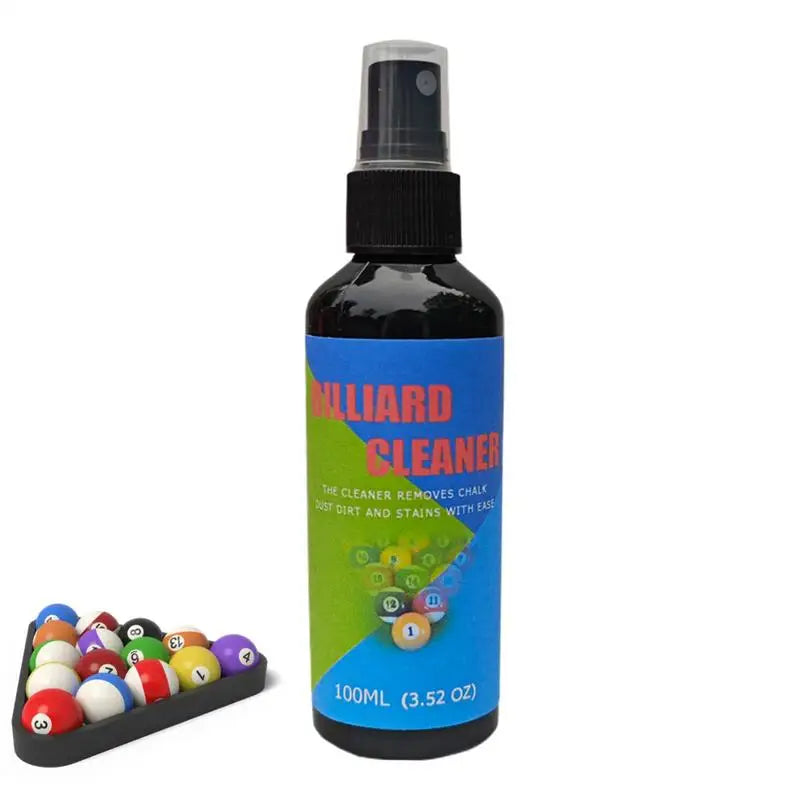 100ml Pool Ball Spray Billiard Ball Cleaning Agent Billiard Ball Maintenance Cleaner Pool Ball Polish Agent For Billiard Clean