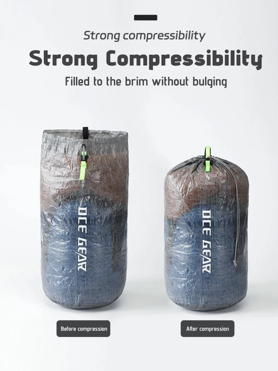 Ultralight Outdoor Storage Bags Waterproof Compression Dry Sack Flat Pouch First Aid Bag Multi Size Travel Camping Organizer