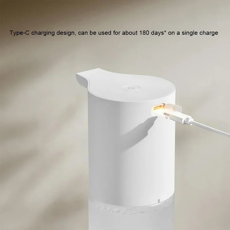 XIAOMI Mijia Soap Dispenser 1S Type-C Rechargeable Automatic Induction 0.25s Fast Foaming Smart Sensor Hand Washer for Bathroom