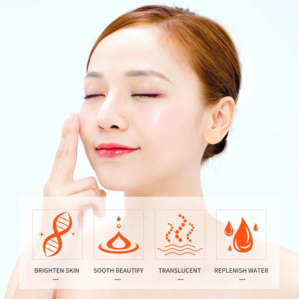 Face Serum Wash-Free Vitamin C Essence Deep Hydration Moisturizer Anti-aging Improve Skin Elasticity for Skin Care Face Lotion