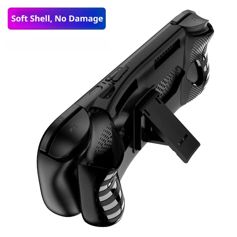 For AYN Odin 3 Handheld Protective Case TPU Protective Shell With Stand Combined Anti Drop Anti Slip Game Consoles Accessories