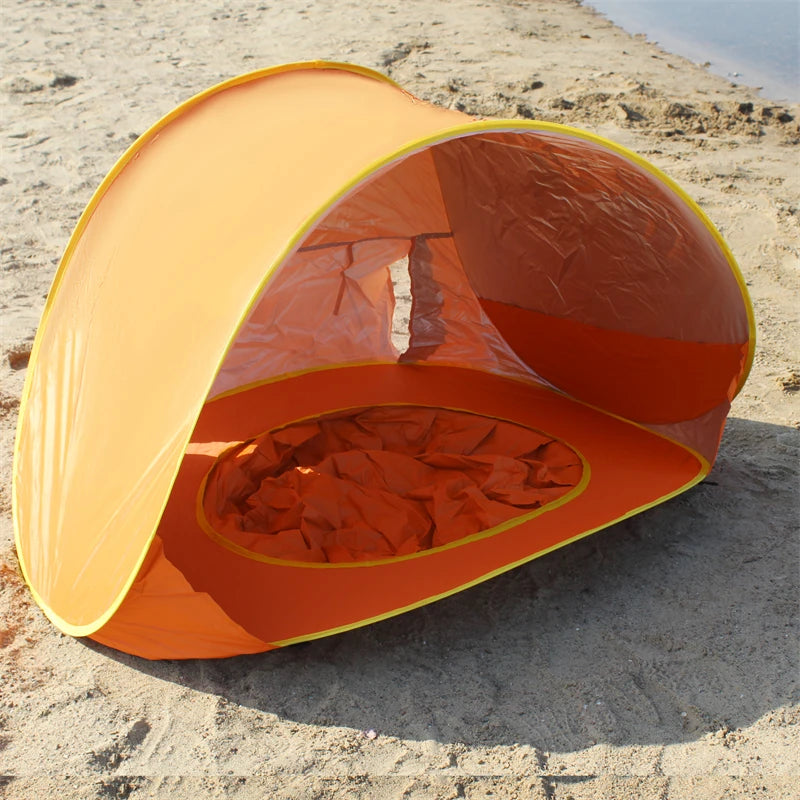 Baby Beach Tent Shade UV Protection Sun Shelter Infant Outdoor Toys Swimming Pool House Beach Tent Toys for Kids Children