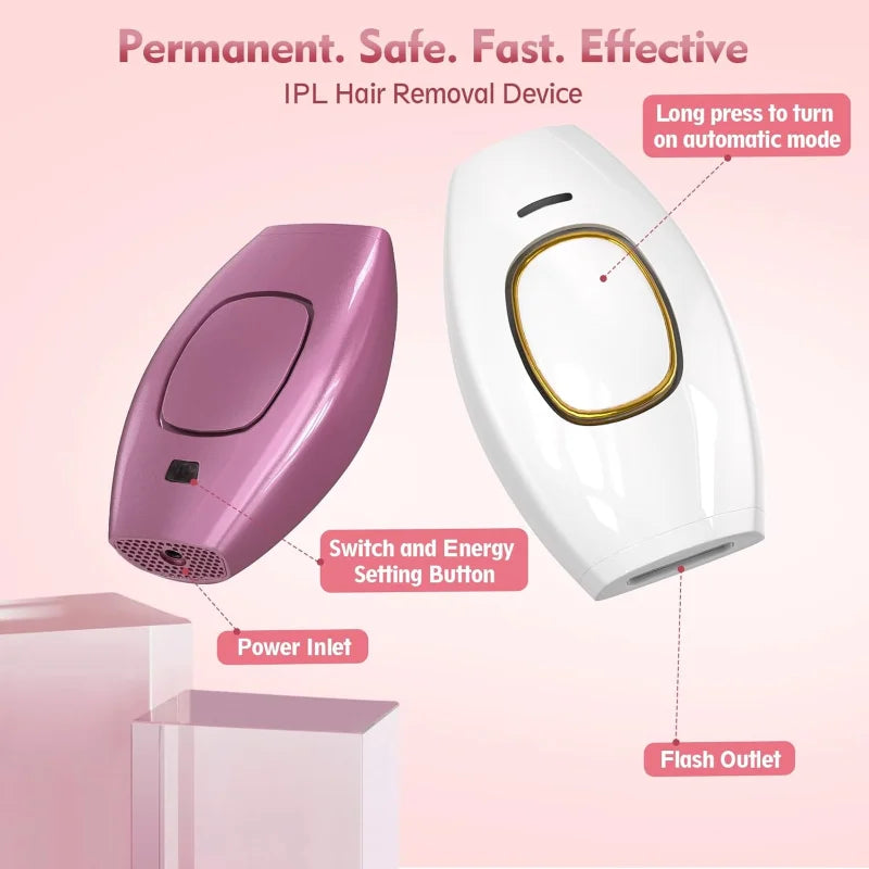 Clearance IPL Laser Hair Removal, Laser Hair Removal Devices for Men and Women, Painless At Home Body and Facial Hair Removal