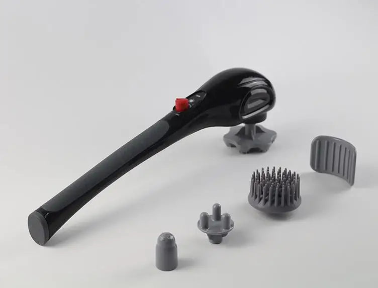 Four-head powerful multifunctional vigorous king massager, neck, waist and legs, whole body household electric massage stick