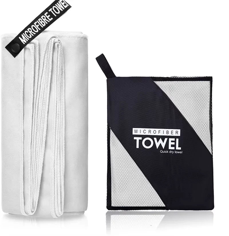 Quick-Drying Bath Towel Microfiber Bathroom Towel With Portable Bag Highly Absorbent & Fast Drying for the Body After Bathing