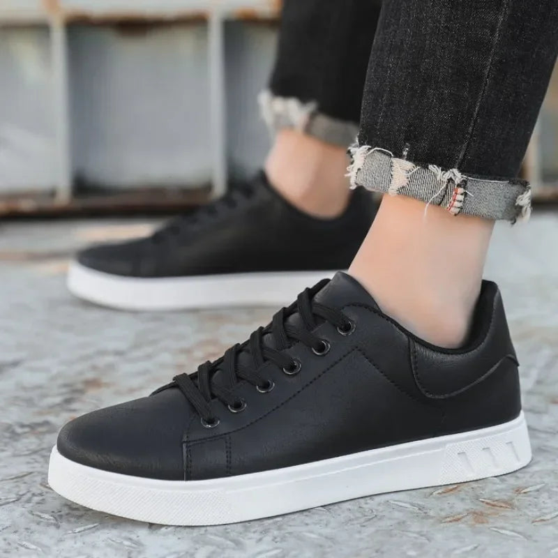 Casual Shoes Loafers British Leather Sneakers Flats Shoes Classic Men Leather Shoes Spring Summer New Trendy Designer Loafers