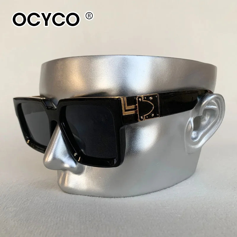 Classic Square Sunglasses Men Women Luxury Brand Designern Eyeglasses Luxury Retro High Quality Shades Eyewear UV400