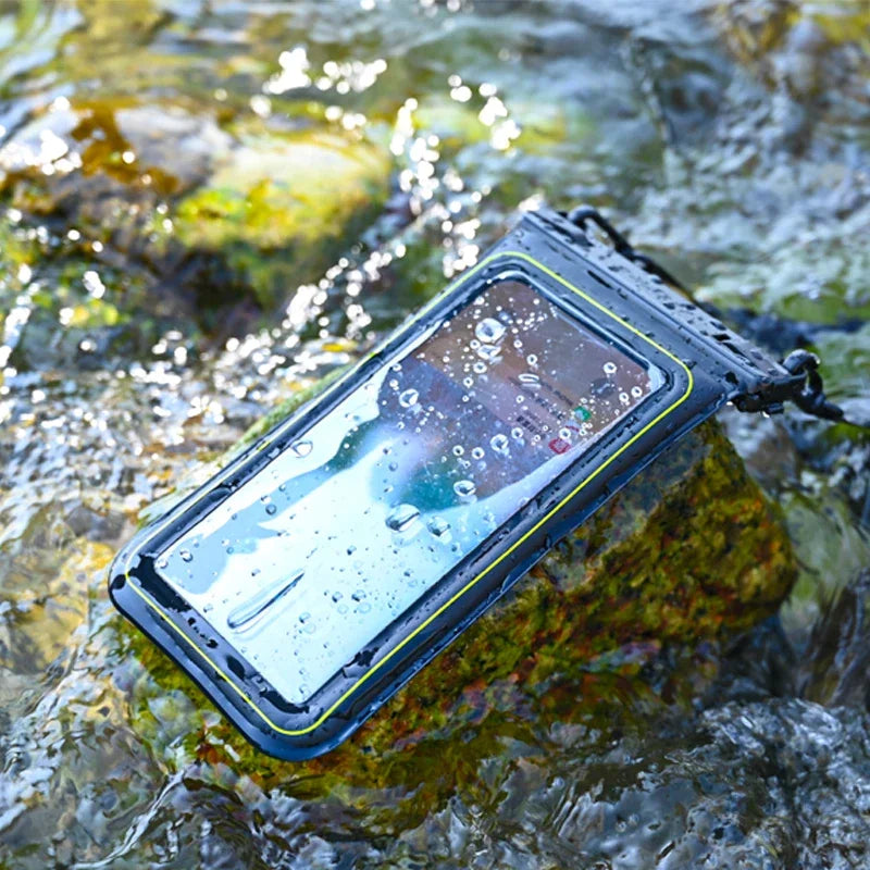 HAISSKY Waterproof Phone Bag for iPhone 16/15/14/13/12 pro Max/XR Universal Crossbody Swim Storage Pouch Case