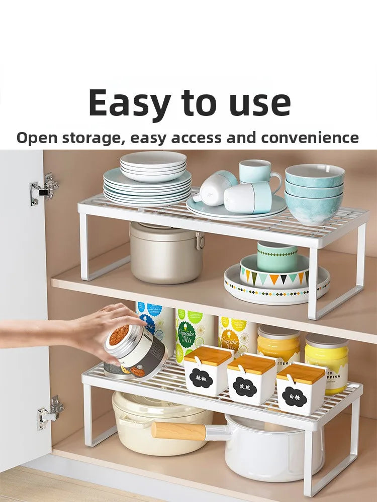 Kitchen Countertop Storage Ra Multi-Layer Cabinet Organizer Spice Storage elf Tabletop Arrangement Utili Tool