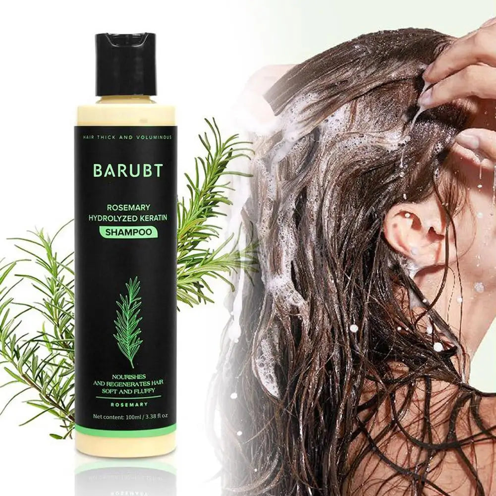 Rosemary Shampoo Hair Growth Deep Cleansing Scalp Anti Dandruff Oil Control Strengthening Root Nourish Hair Volumizing Shampoo