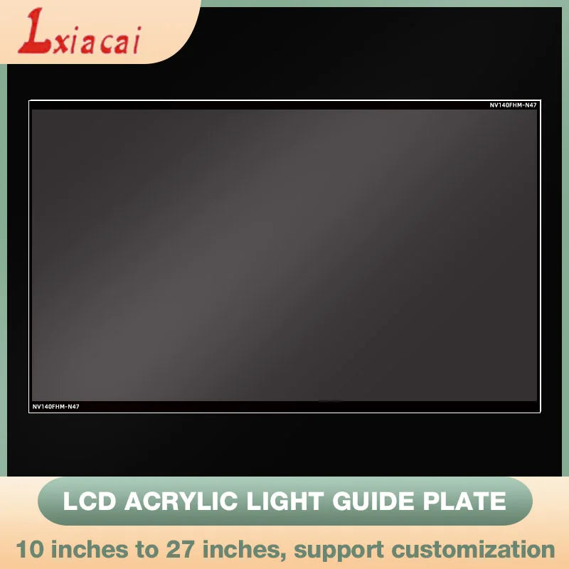 LCD Screen Light Guide Film for Laptop Display, Acrylic Hot Press Light, Guide Plate, Backlight LED Screen, LGP Tablet, 10PCs