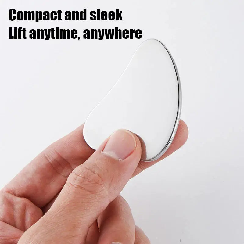 Gua Sha Board Guasha Massage For Face Stainless Steel Body Massager Facial Scraping Plate Guasha Scraper For Neck Back