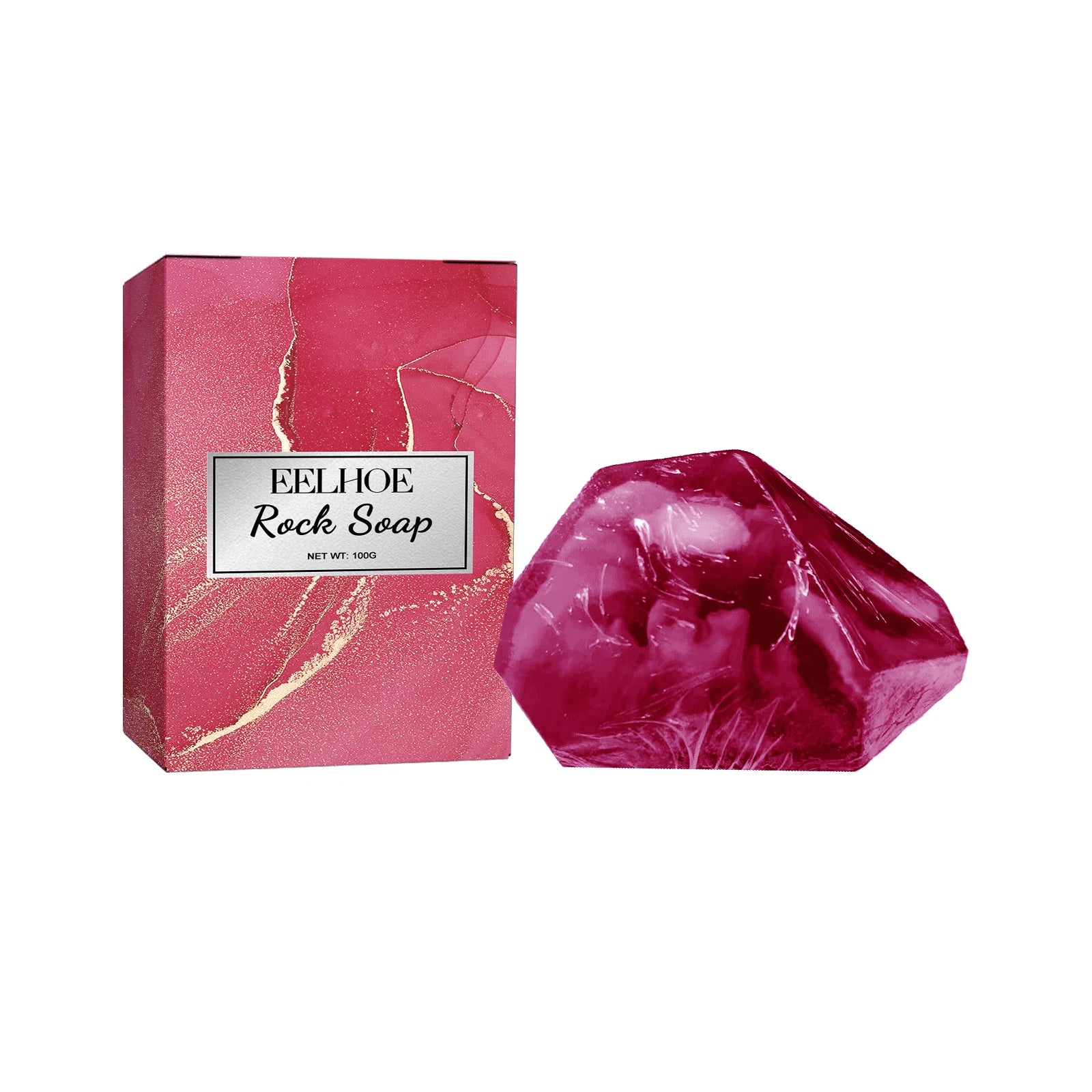 Bath Gem Soap Moisturizing Hydrating Smooths Skin Long-Lasting Fragrance Brightens Elbows Joints Whitens Beautifies Body Skin