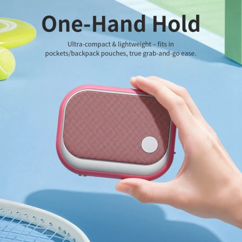 Bluetooth Speaker BT5.3 Mobile Phone Desktop Outdoor Wireless  Speaker Portable Mini Subwoofer Support Tf  TWS/FM/RGB Speaker