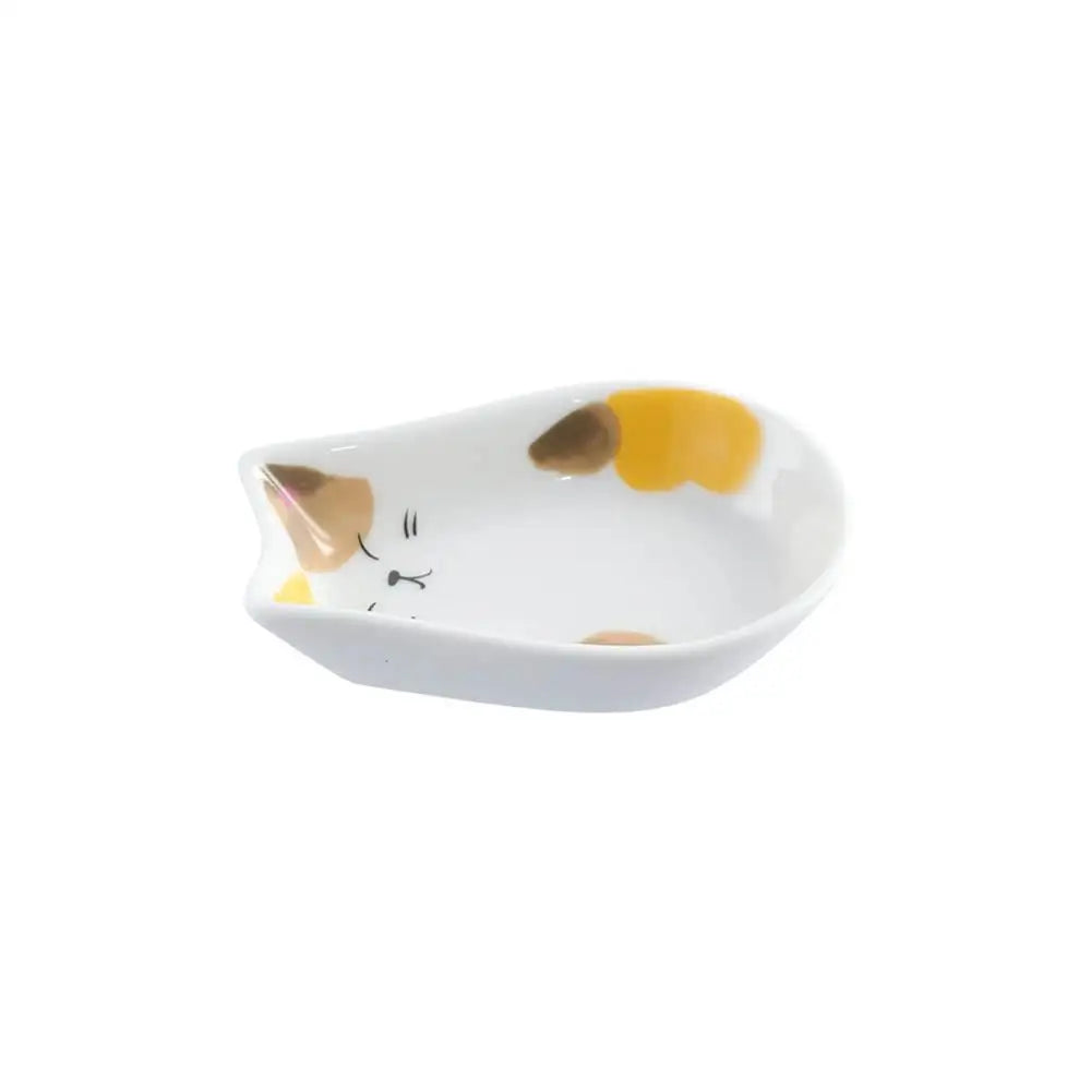 Kitchen Tableware Accessories Decorative Kitten Shaped Mustard Fruit Snack Tray Seasoning Plate Dessert Dish Sauce Dish