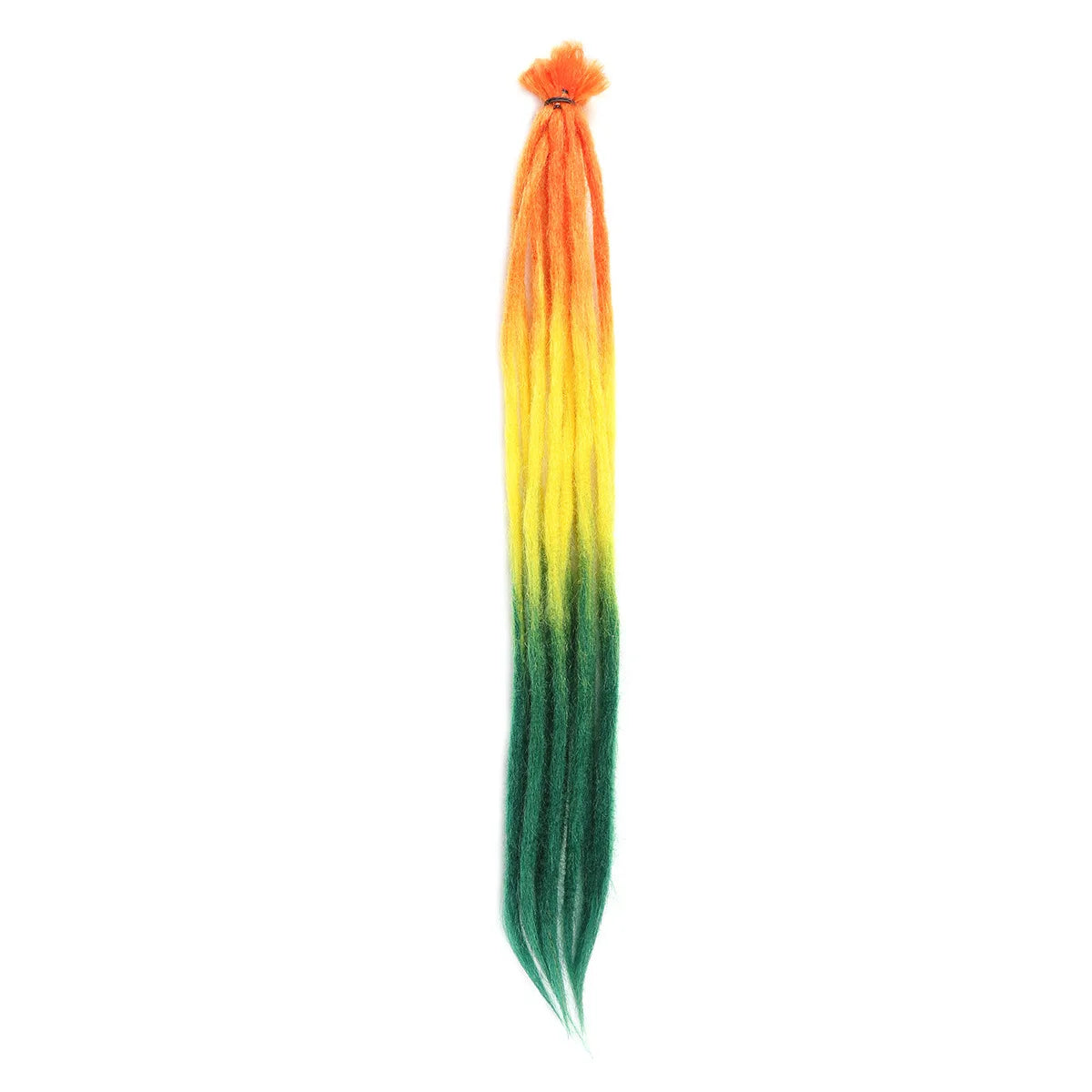 Synthetic Handmade Dreadlocks Hair Extensions Natural Braiding Hair For Black Women Crochet Hair Ombre Colored Crochet Braids