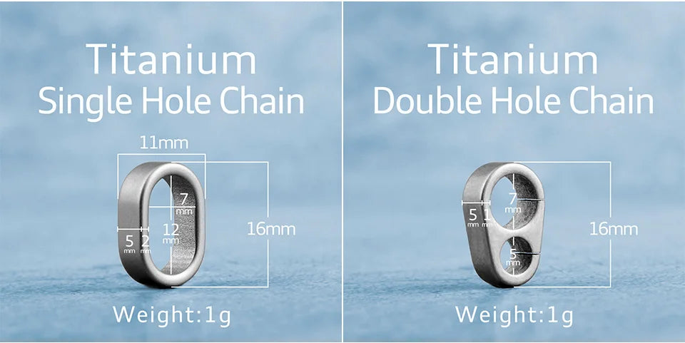 Real Titanium Men Keyring Flat Key Chain Rings Holder Car Lightweight Keychain Buckle Jewelry Quickdraw EDC Wholesale Best Gift