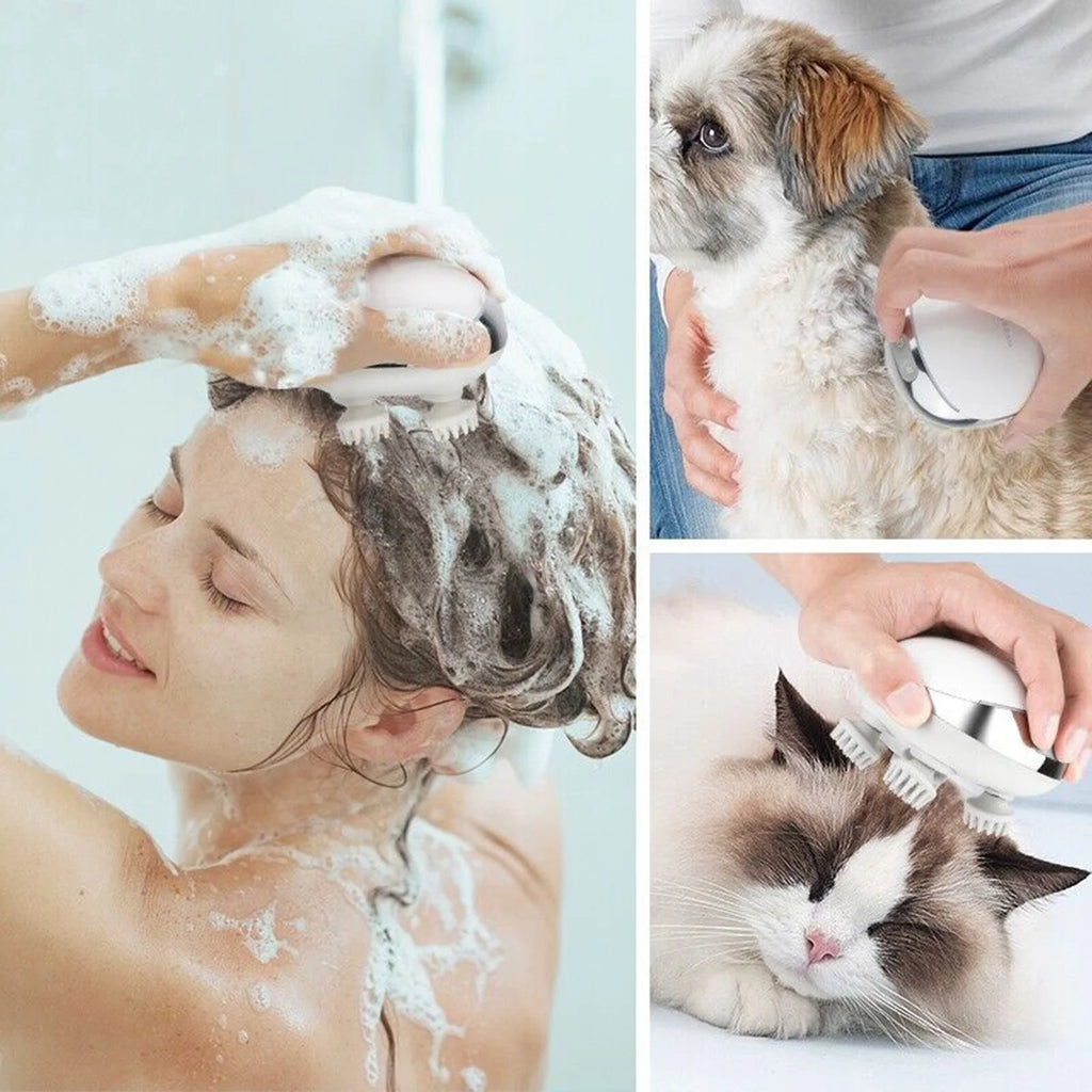 Electric Massager Body Shoulder Leg Arm Neck Deep Tissue Head Scalp Massage Kneading Device