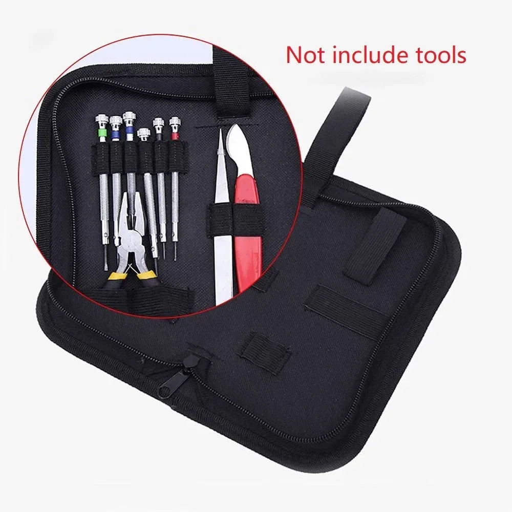 Sac de boîte à outils en tissu Oxford, Kit de réparation de matériel, sac à outils de rangement utilitaire, sac à outils étanche