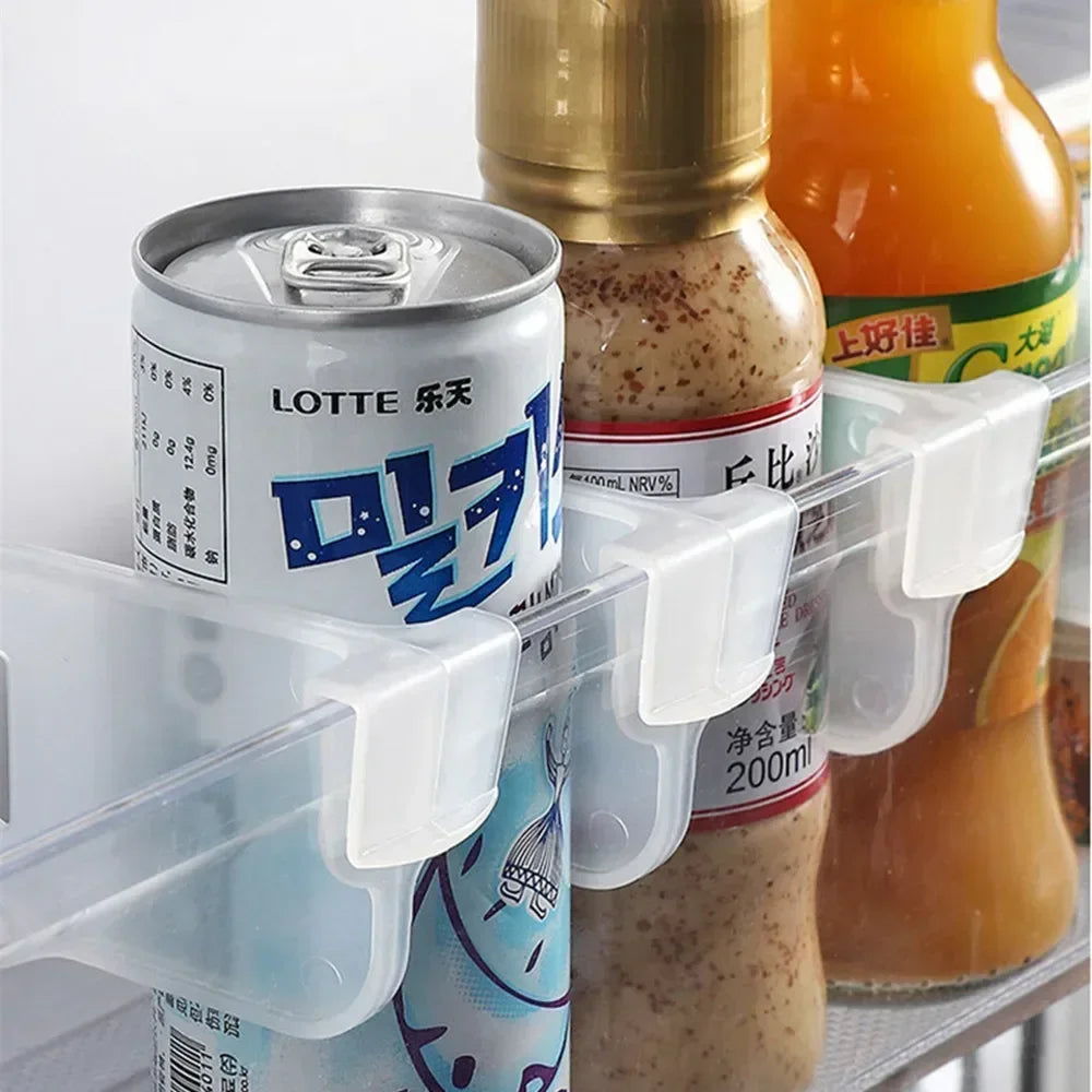 Refrigerator Organizer Shelf 4/6/8 Pieces Kitchen Items Shelves Organizers Storage Things for the Home Gadgets Organization
