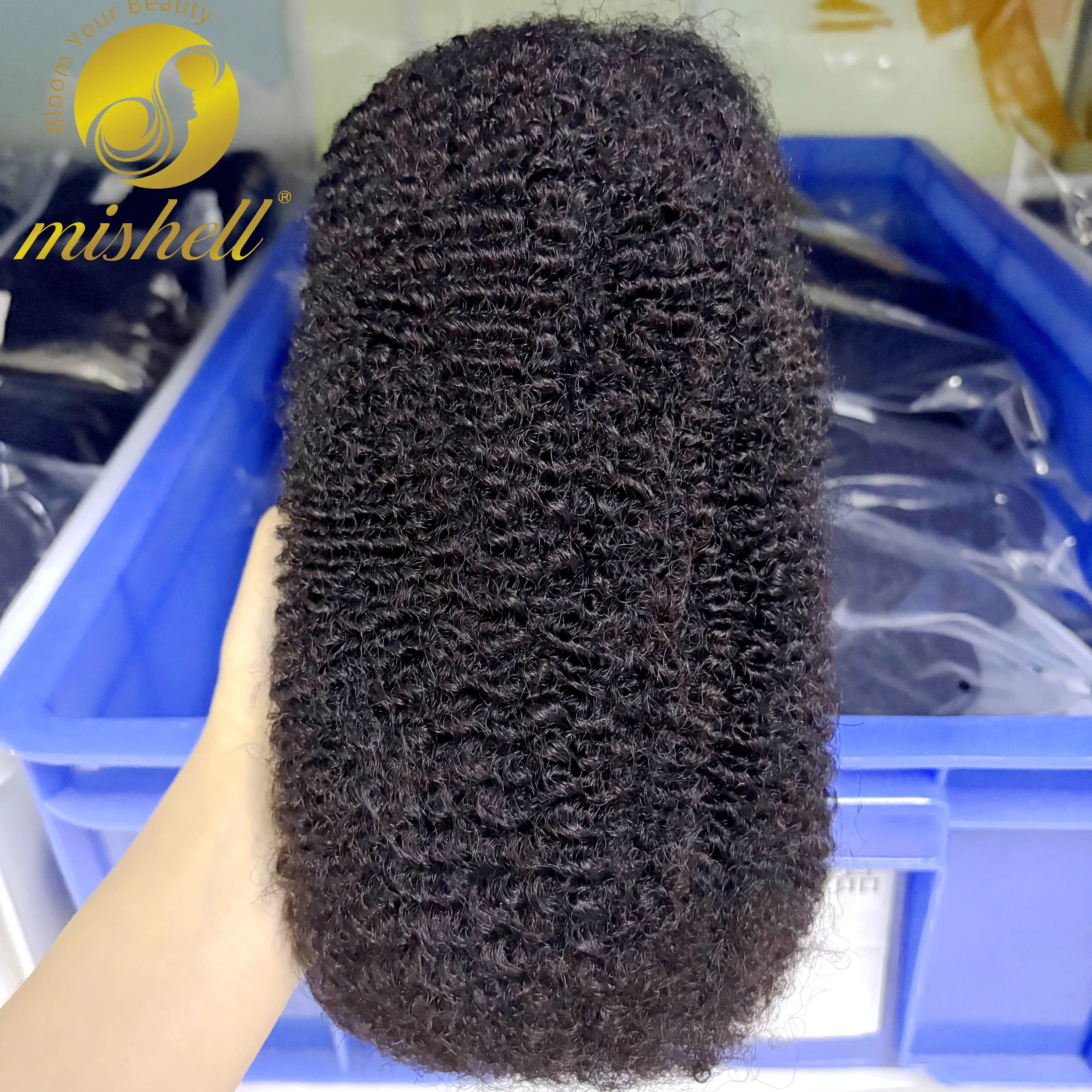 10-16Inch Natural 4C Afro Kinky Curly Bulk Human Hair Extensions No Weft Brazilian Remy Bulk for Locs Braiding Hair